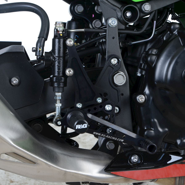 R&G Adjustable Rearset for Kawasaki Ninja 250 '18- & Ninja 400 '18-